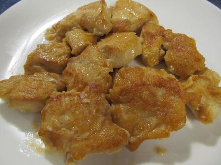 鶏むね肉のマヨ醤油焼き