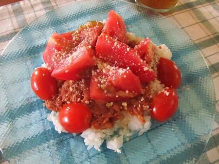 ツナトマトライス