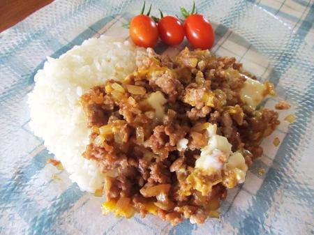 甘辛卵とじ丼