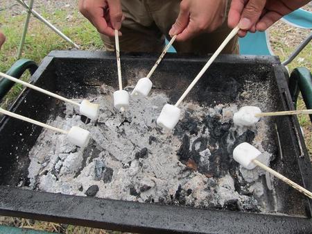 BBQマシュマロ焼き