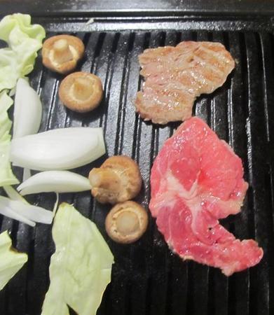 USAビーフトップブレード(ミスジ)焼肉1