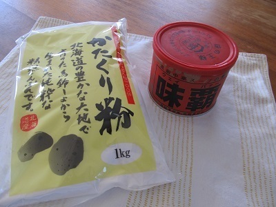 ウエイパー(味覇)とかたくり粉