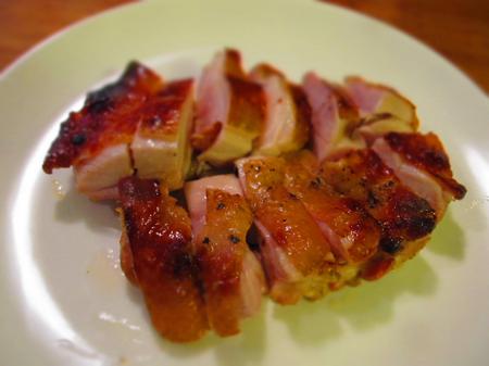 さくらどりもも肉の柚子こしょう焼き