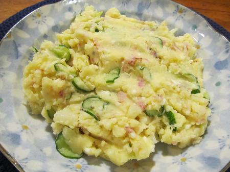 スパイラルハムポテトサラダ