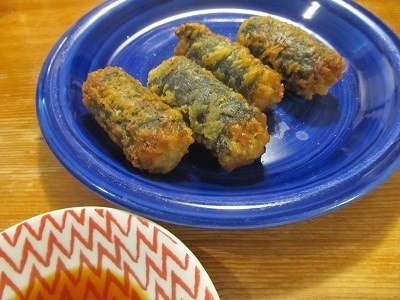 はるさめの海苔巻き揚げ2