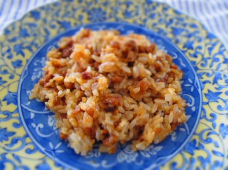 納豆チーズごはん